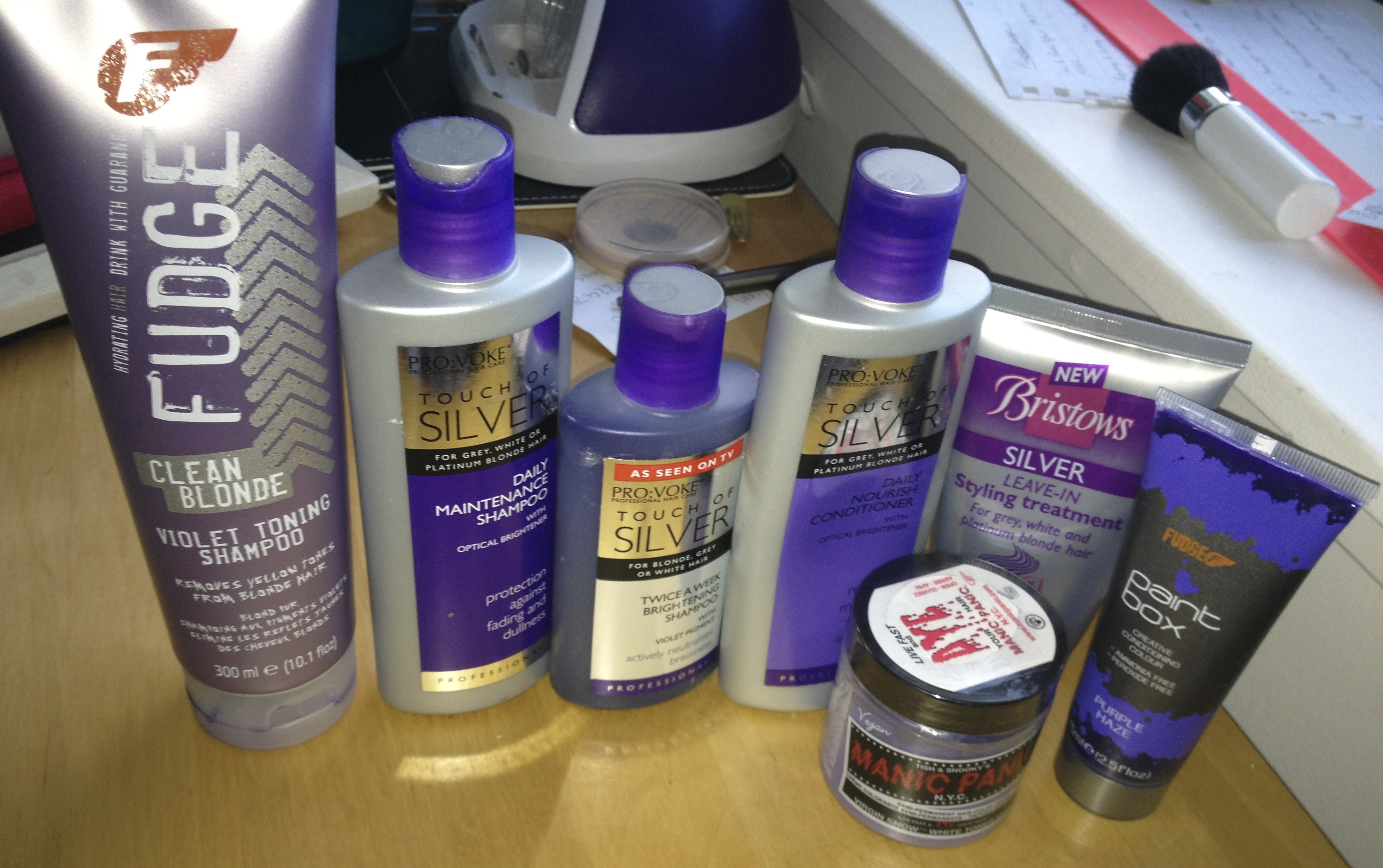 Hair Review: From purple toners purple hair ajayjournalist